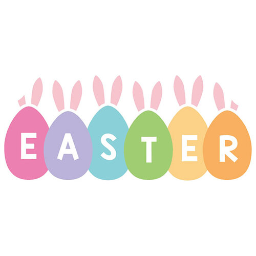 Scrapbook Customs - Laser Cuts - Easter Bunny Eggs