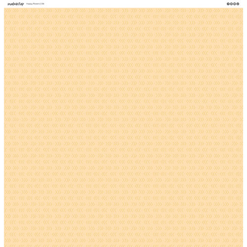 ModaScrap - 12 x 12 Paper Pack - Happy Flowers 6 ModaScrap - 12 x 12 Paper Pack - Happy Flowers