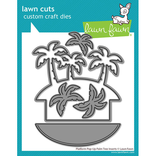 Lawn Fawn - Lawn Cuts - Dies - Platform Pop-Up Palm Tree Inserts 1 Lawn Fawn - Lawn Cuts - Dies - Platform Pop-Up Palm Tree Inserts