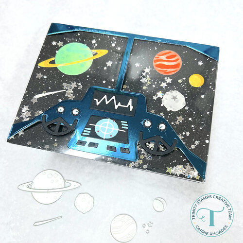 Trinity Stamps - Letterpress Plate - Starfield 5 Trinity Stamps - Letterpress Plate - Starfield