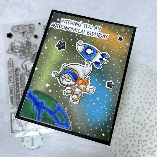 Trinity Stamps - Clear Photopolymer Stamps - Astronomical Gnomes 3 Trinity Stamps - Clear Photopolymer Stamps - Astronomical Gnomes