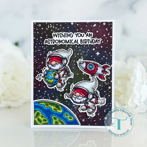 Trinity Stamps - Clear Photopolymer Stamps - Astronomical Gnomes 4 Trinity Stamps - Clear Photopolymer Stamps - Astronomical Gnomes