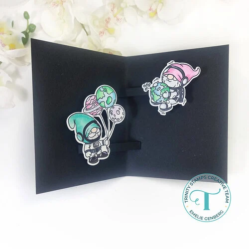 Trinity Stamps - Clear Photopolymer Stamps - Astronomical Gnomes 8 Trinity Stamps - Clear Photopolymer Stamps - Astronomical Gnomes