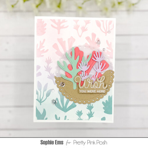 Pretty Pink Posh - Dies - Stitched Coral