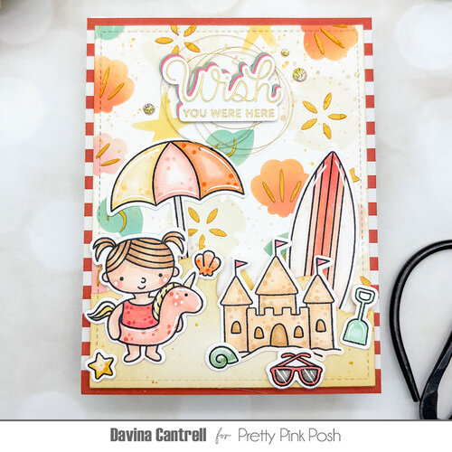 Pretty Pink Posh - Layering Stencils - Seashells