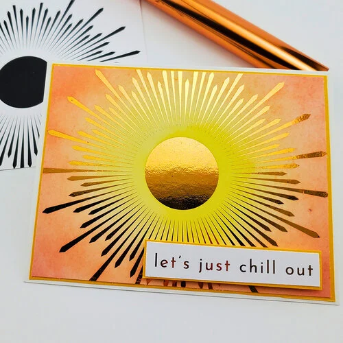 Therm O Web - iCraft - Deco Foil - Toner Card Sentiments - Summertime 6 Therm O Web - iCraft - Deco Foil - Toner Card Sentiments - Summertime