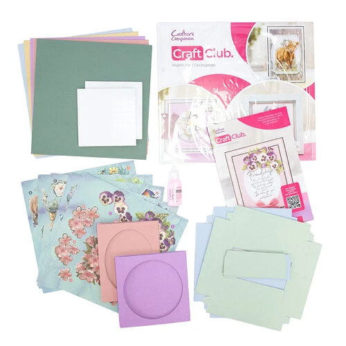 Crafter's Companion - Craft Club - Decoupage Kit