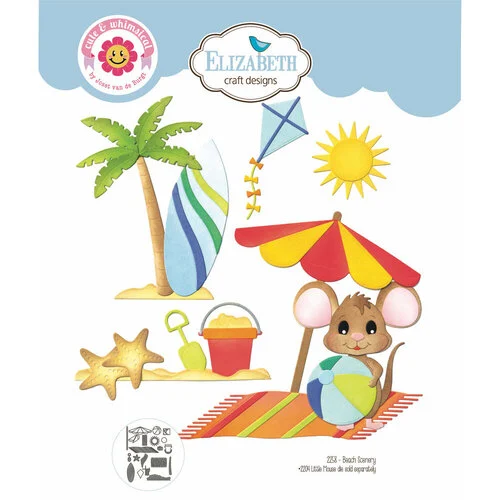 Elizabeth Craft Designs - Good Times Collection - Dies - Beach Scenery