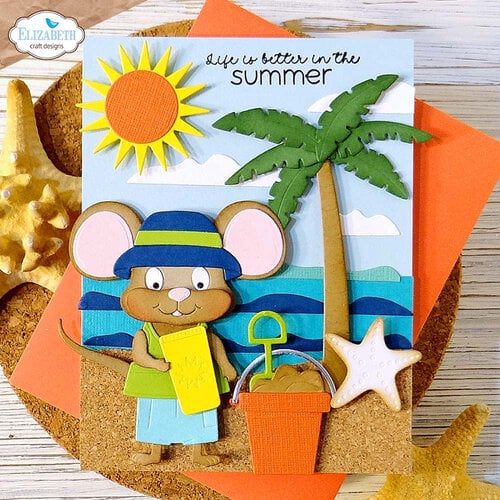 Elizabeth Craft Designs - Good Times Collection - Dies - Beach Scenery