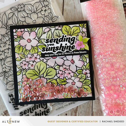 Altenew - Stellar Sequins - Peony Gold 4 Altenew - Stellar Sequins - Peony Gold