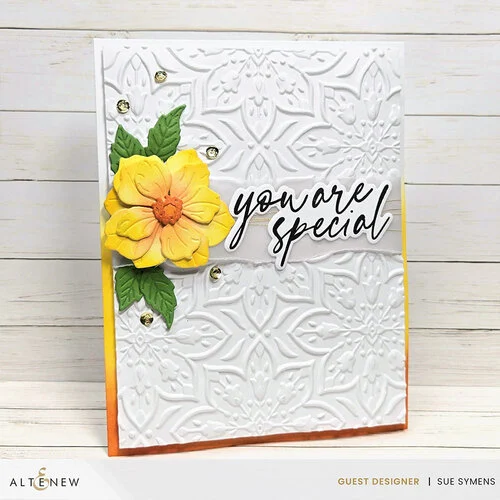 Altenew - 3D Embossing Folder - Blooming Doily Charm 2 Altenew - 3D Embossing Folder - Blooming Doily Charm