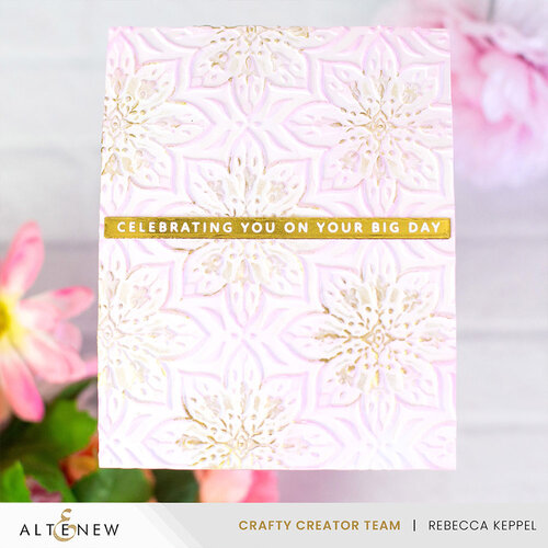 Altenew - 3D Embossing Folder - Blooming Doily Charm 3 Altenew - 3D Embossing Folder - Blooming Doily Charm
