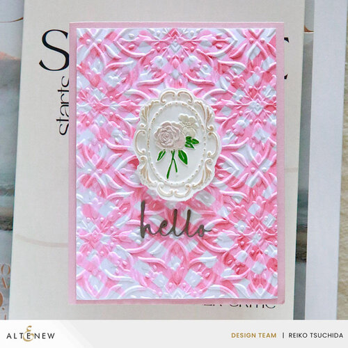 Altenew - 3D Embossing Folder - Blooming Doily Charm 4 Altenew - 3D Embossing Folder - Blooming Doily Charm