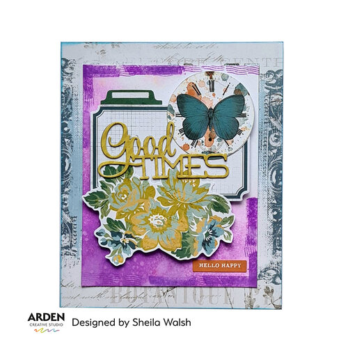 Arden Creative Studio - Sentiment Series Collection - Dies - Stacked Good Times