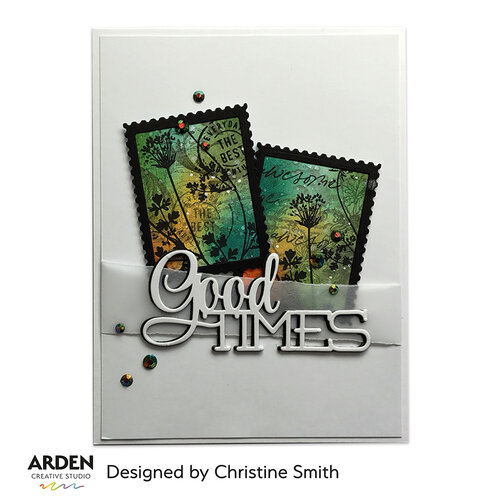 Arden Creative Studio - Sentiment Series Collection - Dies - Stacked Good Times 3 Arden Creative Studio - Sentiment Series Collection - Dies - Stacked Good Times