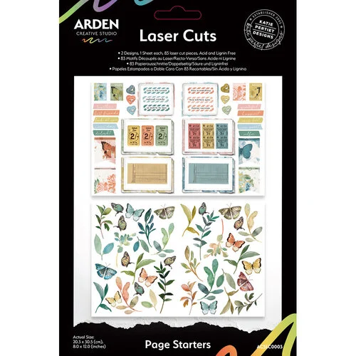 Arden Creative Studio - Page Starters Collection - Laser Cuts