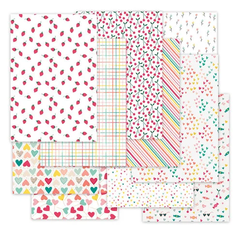 Pretty Little Studio - Love Is Kind Collection - Clear Overlay Pack - 6 x 9