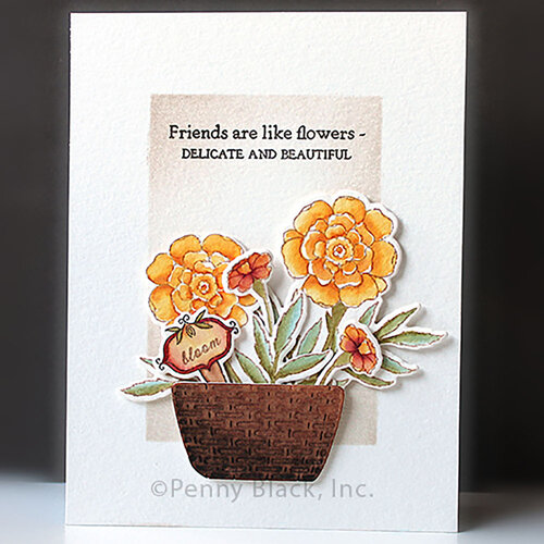 Penny Black - Creative Dies - Marigolds 3 Penny Black - Creative Dies - Marigolds