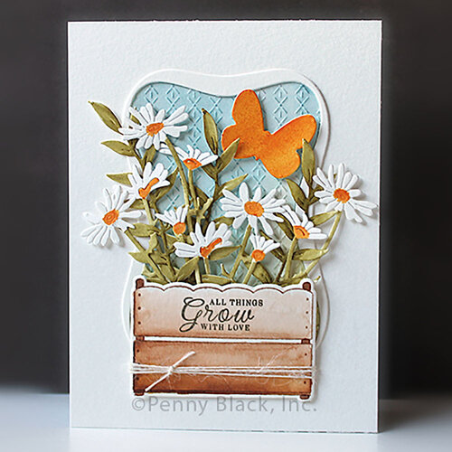 Penny Black - Creative Dies - Marigolds 4 Penny Black - Creative Dies - Marigolds