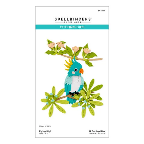 Spellbinders - Cheerful Chirps Collection - Etched Dies - Flying High 3 Spellbinders - Cheerful Chirps Collection - Etched Dies - Flying High