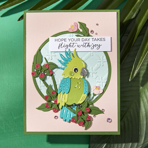 Spellbinders - Cheerful Chirps Collection - Etched Dies - Flying High 5 Spellbinders - Cheerful Chirps Collection - Etched Dies - Flying High