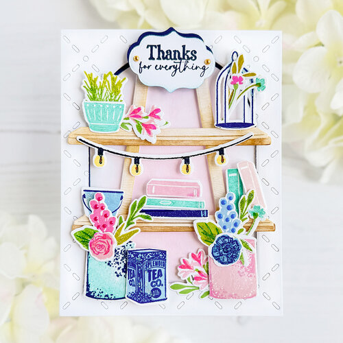 Papertrey Ink - Clear Photopolymer Stamps - Eclectic Charm 8 Papertrey Ink - Clear Photopolymer Stamps - Eclectic Charm