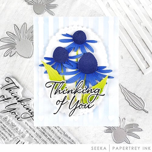 Papertrey Ink - Stencils - Hearts And Stripes 4 Papertrey Ink - Stencils - Hearts And Stripes