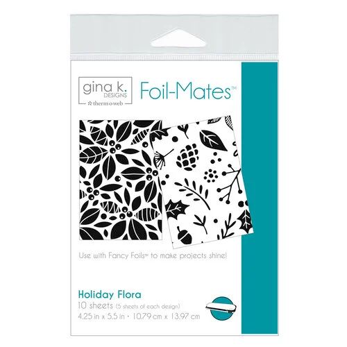 Gina K Designs - Foil-Mates - Holiday Flora