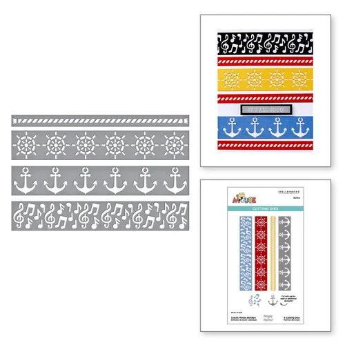 Spellbinders - Say Cheese Classic Mouse Collection - Etched Dies - Classic Mouse Borders 1 Spellbinders - Say Cheese Classic Mouse Collection - Etched Dies - Classic Mouse Borders