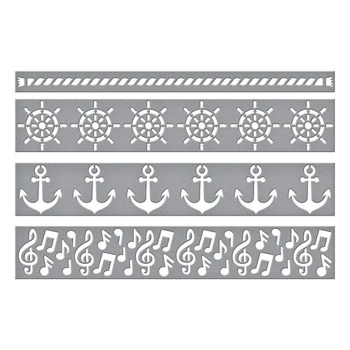 Spellbinders - Say Cheese Classic Mouse Collection - Etched Dies - Classic Mouse Borders 2 Spellbinders - Say Cheese Classic Mouse Collection - Etched Dies - Classic Mouse Borders