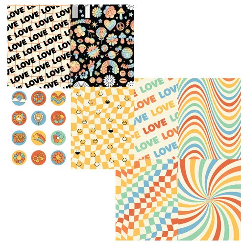 Brutus Monroe - DuoFoil Sheets - Groovy
