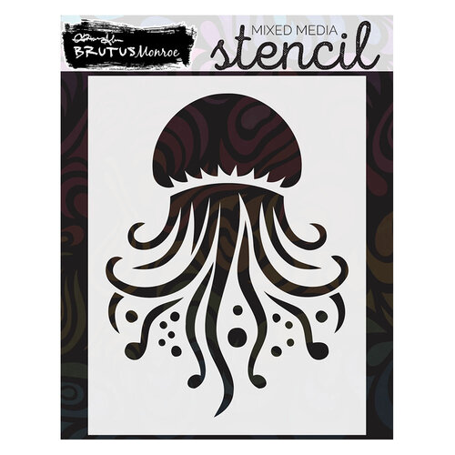 Brutus Monroe - Mermaid's Tale Collection - Stencils - So Jelly 1 Brutus Monroe - Mermaid's Tale Collection - Stencils - So Jelly