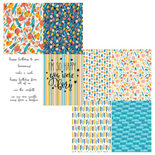 Brutus Monroe - DuoFoil Sheets - Birthday Balloons 1 Brutus Monroe - DuoFoil Sheets - Birthday Balloons