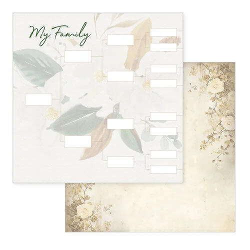Scrapbook.com - Ancestry - Patterned Cardstock Paper Pad - Double Sided - 12 x 12 - 15 Sheets 4 Scrapbook.com - Ancestry - Patterned Cardstock Paper Pad - Double Sided - 12 x 12 - 15 Sheets