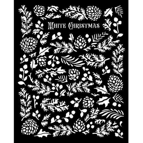 Stamperia - The Owl's House Collection - Stencils - Pine Cones
