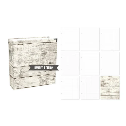 Simple Stories - SNAP Collection - D-Ring Binder - Aspen