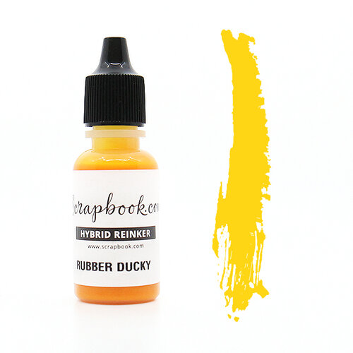 Scrapbook.com - Premium Hybrid Ink Pad and Reinker - Rubber Ducky