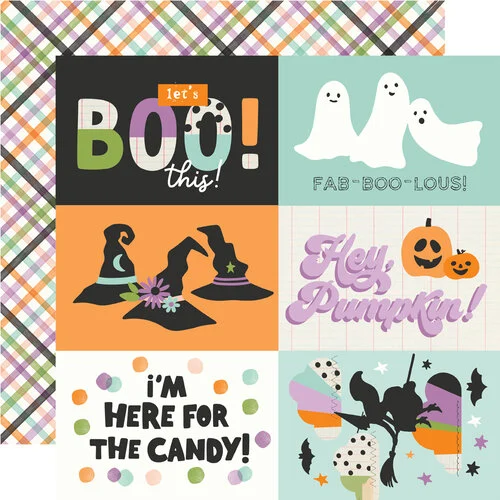 Simple Stories - Spooky Things Collection - 12 x 12 Double Sided Paper - 4 x 6 Elements