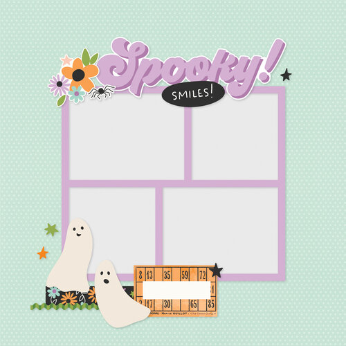 Simple Stories - Spooky Things Collection - Simple Pages - Page Pieces 3 Simple Stories - Spooky Things Collection - Simple Pages - Page Pieces