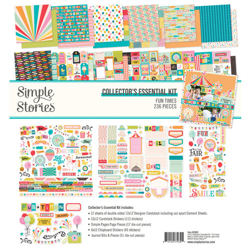Simple Stories - Fun Times Collection - Collector'S Essential Kit 1 Simple Stories - Fun Times Collection - Collector'S Essential Kit