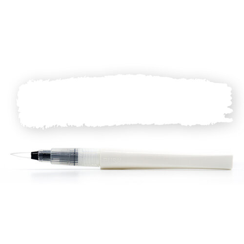 Scrapbook.com - Lustre Brush Marker & Refill Liquid - White 2 Scrapbook.com - Lustre Brush Marker & Refill Liquid - White