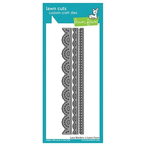 Lawn Fawn - Lawn Cuts - Dies - Lacy Borders 1 Lawn Fawn - Lawn Cuts - Dies - Lacy Borders