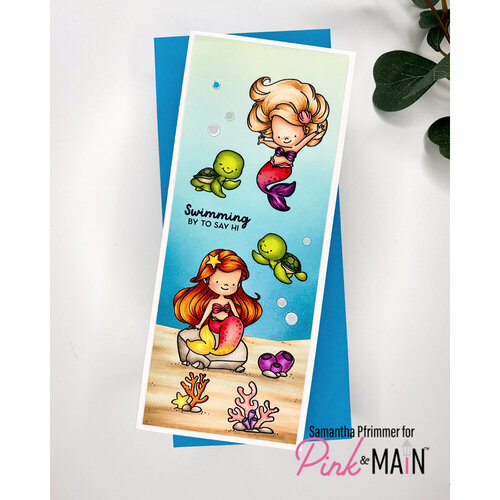 Pink and Main - Clear Photopolymer Stamps - Let's Make Waves 9 Pink and Main - Clear Photopolymer Stamps - Let's Make Waves