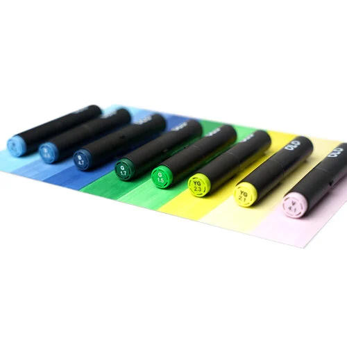 OLO - Brush Collection - 8 Color Markers Set - Landscape 4 OLO - Brush Collection - 8 Color Markers Set - Landscape