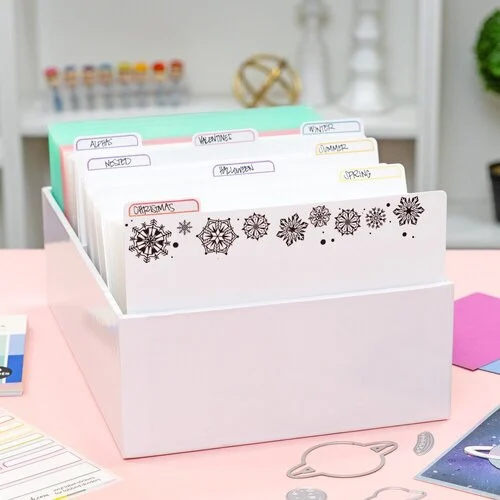 Scrapbook.com - Medium Envelope Organizer Tabbed Dividers with Labels - White - 3 Pack - 21 Piece Set 8 Scrapbook.com - Medium Envelope Organizer Tabbed Dividers with Labels - White - 3 Pack - 21 Piece Set