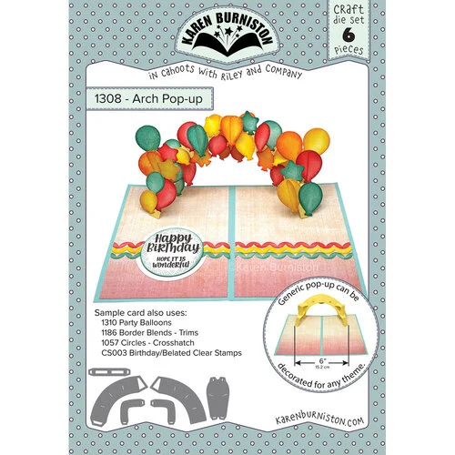 Karen Burniston - Craft Dies - Arch Pop-Up