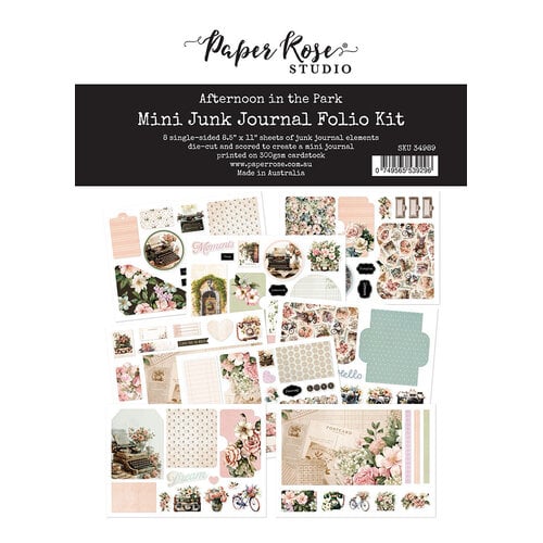 Paper Rose - Afternoon In The Park Collection - Mini Folio Kit