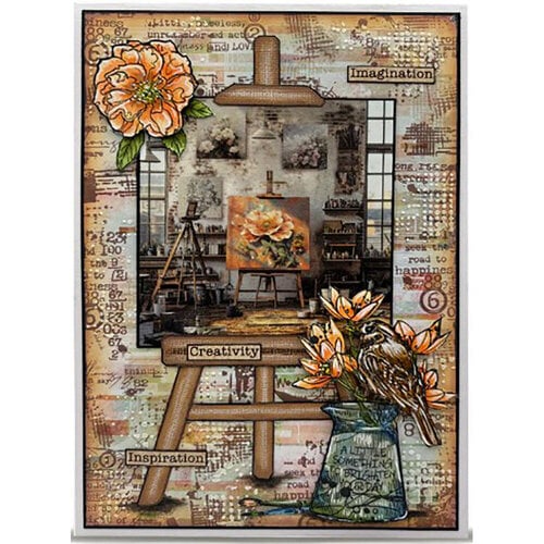 AALL and Create - Layer-It-Up Collection - Washi Tape - Painterly Petals 5 AALL and Create - Layer-It-Up Collection - Washi Tape - Painterly Petals