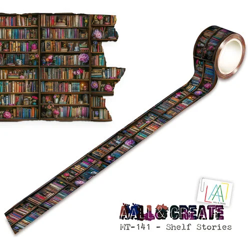 AALL and Create - Layer-It-Up Collection - Washi Tape - Shelf Stories 1 AALL and Create - Layer-It-Up Collection - Washi Tape - Shelf Stories