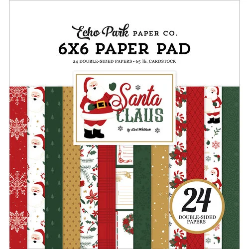 Echo Park - Santa Claus Collection - 6 x 6 Paper Pad